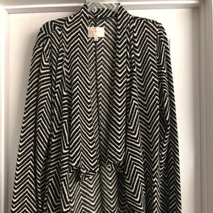 Skies Are Blue Houndstooth style cardigan